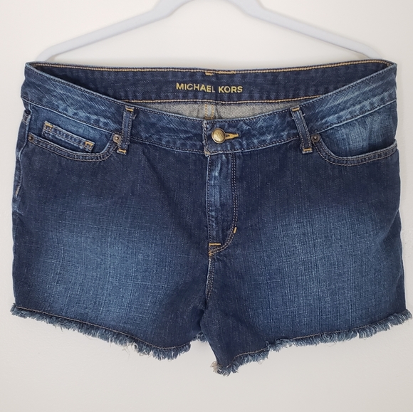 Michael Kors Distressed Bottom Shorts - Picture 1 of 5